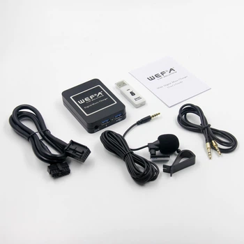 Эмулятор сд чейнджера Wefa tech WF-606 Bluetooth/MP3/USB/AUX для RD4 Peugeot/ Citroen
