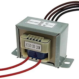 Трансформаторы 50Гц серии EI57*30 220v to 2x12v 20W