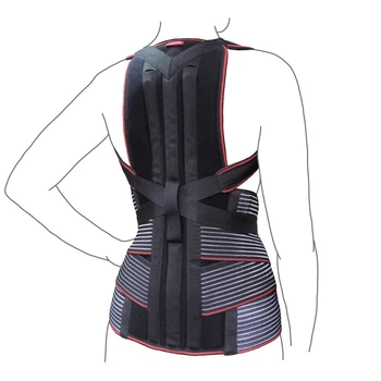 Реклинатор Remed R2301 жесткой фиксации XXL/1 Черный (6166656)