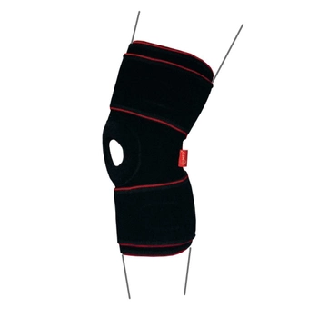 Пов'язку на колінний суглоб Remed R6302 з полицентрическими шарнірами L Чорний (6166756)