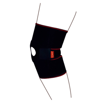Бандаж на коленный сустав Remed R6201 разъемный со спиральными ребрами жесткости M Черный (6166749)