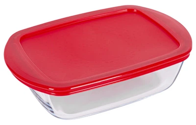 Форма для запікання Pyrex Cook and Store 215PFRD 23х15х6 см червона