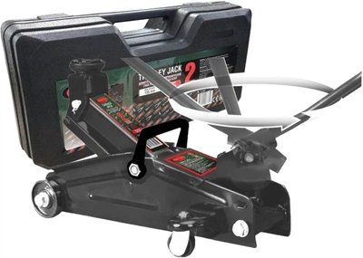 Домкрат підкатний Rock Force з обертовою ручкою 180° 2 т h min 140 мм, h max 340 мм (RF-TH22005C)