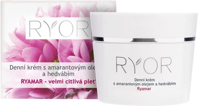 Krem do twarzy Ryor z olejem amarantusowym i ekstraktem z jedwabiu do skóry bardzo wrażliwej 50 ml (8594007972047)