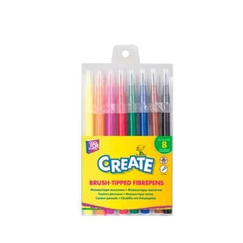 Фломастеры с кисточкой Create 8 цветов Cool for school CF-01133 Cool For School (CF-01133)