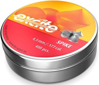 Кулі пневматичні H&N Excite Spike. Кал. 4.5 мм. Вага — 0.56 г. 400 шт./пач. (14530295)