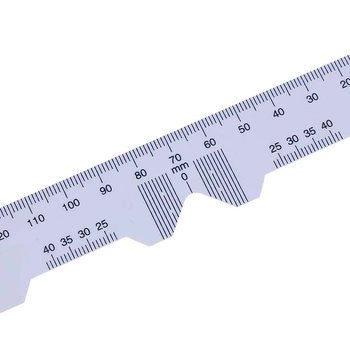 Линейка пупиллометр № 1 Hbbit Tools для измерения монокулярного и бинокулярного межзрачкового расстояния 150 мм (mpm_7455)
