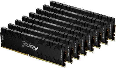 Оперативная память Kingston Fury DDR4-3200 262144MB PC4-25600 (Kit of 8x32768) Renegade Black (KF432C16RBK8/256)
