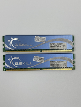 Игровая оперативная память G.Skill DIMM 4Gb (2*2Gb) DDR2 667MHz PC2 5300U CL4 (F2-5300CL4D-4GBPQ) Б/У