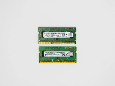 Оперативна пам'ять Micron SODIMM 8Gb (2*4Gb) DDR3-1866MHz PC3L-14900 CL13 (MT8KTF51264HZ-1G9P1) Refurbished