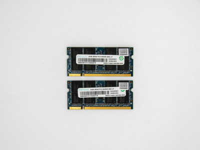 Оперативная память Ramaxel SODIMM 4Gb (2*2Gb) DDR2 800MHz PC2-6400 CL6 (RMN1740EC48D8W-800) Б/У