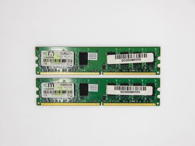 Оперативная память Mushkin DIMM 4Gb (2*2Gb) DDR2-800MHz PC2-6400 CL5 (996558) Refurbished