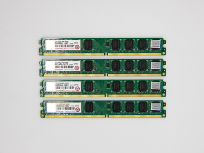 Оперативная память Transcend DIMM 8Gb (4*2Gb) DDR2-800MHz PC2-6400 CL6 Б/У