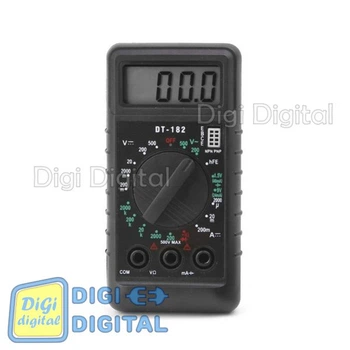 Цифровой мини мультиметр Digital Tech DT-182 карманный