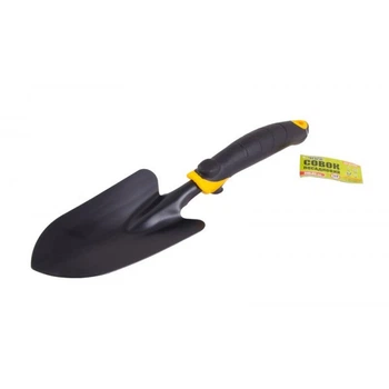 Совок посадочный MASTERTOOL GM с пластиковой ручкой и TPR покрытием 340*85 мм 14-6170