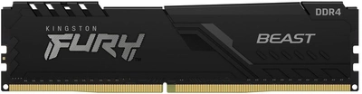 Оперативна пам'ять Kingston Fury DDR4-3200 8192 MB PC4-25600 Beast Black (KF432C16BB/8)