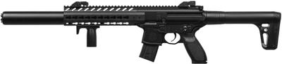 Пневматическая винтовка Sig Sauer MCX FDE с прицелом Micro Red Dot калибр 4.5 мм (AIR-MCX-MRD-177-88G-30-BL)