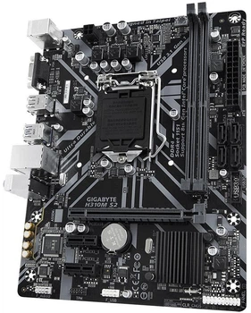 Материнская плата Gigabyte H310M S2 rev.1.1 (s1151v2, Intel H310, PCI-Ex16)