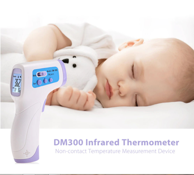 Бесконтактный инфракрасный термометр для тела и поверхностей Baby Thermometr