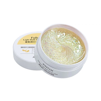 Гидрогелевые патчи в банке JOMTAM Fullerene Light Bulb Skin Eye Mask с фулереном для разглаживания морщин 80 г (F_7229-26357)