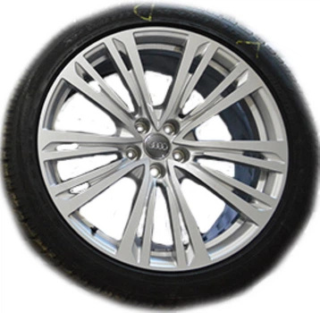 Original Wheels&Tires A4NO601025Q (Audi A8 D5/4N 2017) Audi R20 W9 PCD5x112 ET40 DIA66.6 Silver