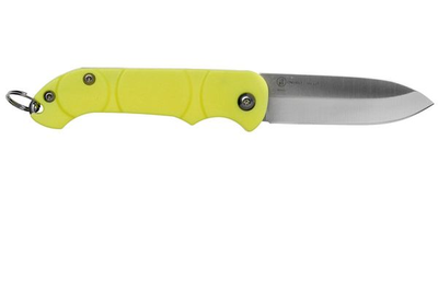 Ніж складаний кишеньковий Ontario OKC Traveler Yellow 8901YLW (Slip joint, 57/135 мм, сірий)