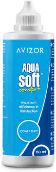 Розчин мультифункціональний Avizor AquaSoft Comfort 60 мл