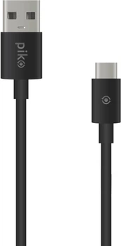 Кабель Piko CB-UT11 USB to Type-C 1.2 28W м Black (1283126489174