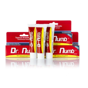 Крем анестетик для тату, татуажа, депиляции Dr. Numb Original 30 г