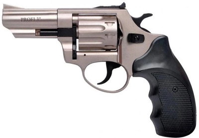 Револьвер под патрон Флобера PROFI-3" сатин/пласт + в подарок Патроны Флобера 4 мм Sellier&Bellot Sigal (200 шт)