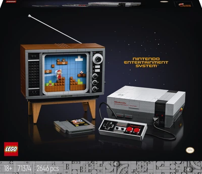 Zestaw klocków LEGO Super Mario Nintendo Entertainment System 2646 elementów (71374)