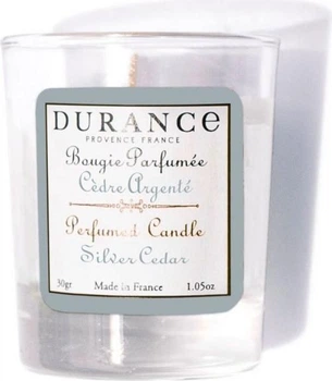 Ароматична свічка Durance Mini Perfumed Candle 30 г Срібний кедр