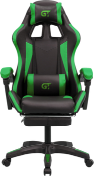 Кресло для геймеров GT Racer X-2323 Black/Green