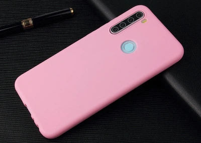 Чохол Fiji Soft для Xiaomi Redmi Note 8 (2021) силікон бампер світло-рожевий