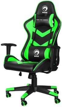 Fotel Marvo CH-106 Black-green (CH-106GN)