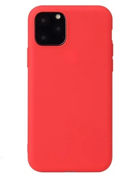Чехол Soft Touch для Apple Iphone 11 Pro Max силикон бампер красный