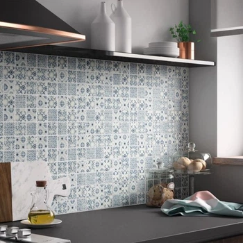 Мозаика Artens Graphik blue cement 30х30 см (11902520)