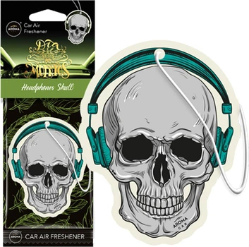 Ароматизатор Aroma Car Dia De Los Muertos Headphone Skull (5902846832775)