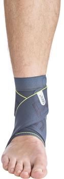 Бандаж на голеностопный сустав Push Sports Ankle Brace 8 / L правая 1 шт (4.20.2.23)