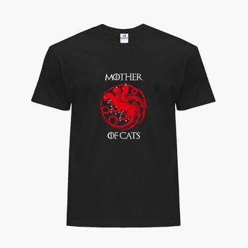 Футболка женская Мать котов (Mother Of Cats) (8976-2015-4) XL Черная