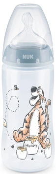 Пляшка для годування Nuk Diswin First Choice Plus із силіконовою соскою 300 мл Синя (10741022TP)