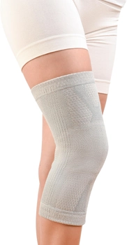 Бандаж на колінний суглоб Алком 3022 розмір 3 (38-42 см) Сірий 1 шт (4823058905518)