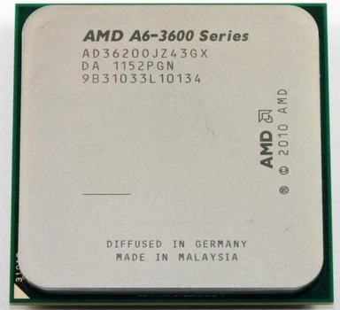 Процессор AMD A6-Series A6-3620 socket Fm1 б/у