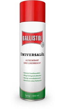 Масло збройне Klever Ballistol Універсальний Oil Spray 400 ml (21815)