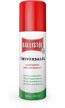Масло збройне Klever Ballistol Універсальний Oil Spray 100 ml (21600)