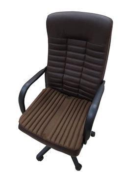 Ортопедическая подушка EKKOSEAT на кресло руководителя (СИДЕНИЕ). Коричневый.