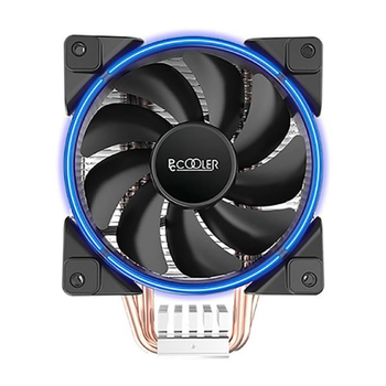 Кулер процессорный PCCooler GI-X4B V2 Blue, Intel: 2066/2011/1150/1151/1155/1156/1366/775, AMD: AM2/AM2+/AM3/AM3+/AM4/FM1/FM2/FM2+, 148х124.5х84 мм, 4-pin