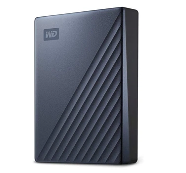 Внешний жесткий диск WD 5TB My Passport Ultra (Blue), USB-C and USB 3.1 Compatible (WDBFTM0050BBL-WESN)