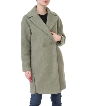 Пальто жіноче EMPORIO ARMANI (6G2L75-2NUWZ-0558/19-20) Оливковий 44