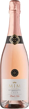 Вино ігристе Cava MIM Natura Rosat рожеве брют 0.75 л 12% (8413606200095)